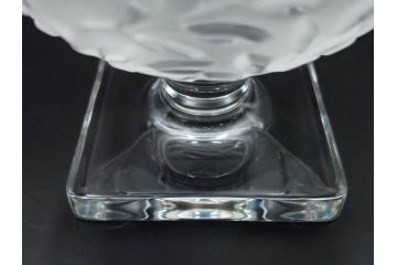フランス　LALIQUE(ラリック)　エリザベス(ELISABETH)　高さ 約14cm　定価約156,000円　優雅な雰囲気漂うフラワーベース　(R-084627)