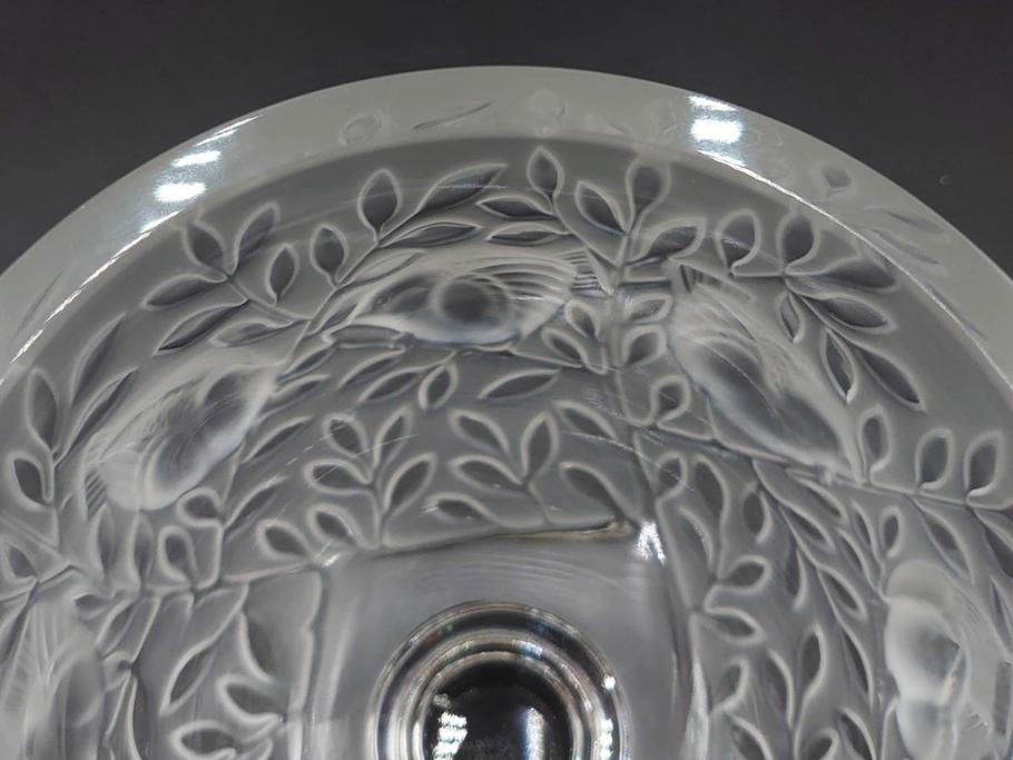 フランス　LALIQUE(ラリック)　エリザベス(ELISABETH)　高さ 約14cm　定価約156,000円　優雅な雰囲気漂うフラワーベース　(R-084627)