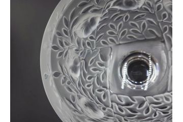 フランス　LALIQUE(ラリック)　エリザベス(ELISABETH)　高さ 約14cm　定価約156,000円　優雅な雰囲気漂うフラワーベース　(R-084627)