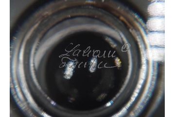 フランス　LALIQUE(ラリック)　エリザベス(ELISABETH)　高さ 約14cm　定価約156,000円　優雅な雰囲気漂うフラワーベース　(R-084627)