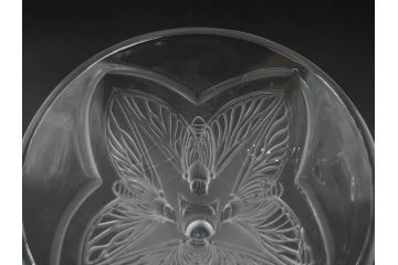 フランス　LALIQUE(ラリック)　シガール(CIGALES)　セミ　高さ 約10cm　繊細な輝きが空間に深みをもたらすフラワーベース　(R-084628)