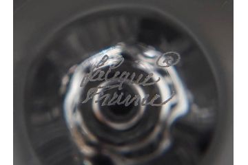 フランス　LALIQUE(ラリック)　シガール(CIGALES)　セミ　高さ 約10cm　繊細な輝きが空間に深みをもたらすフラワーベース　(R-084628)