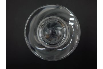 フランス　LALIQUE(ラリック)　エルムノンヴィル(ERMENOVILLE)　高さ 約15cm　光を柔らかく反射し空間に洗練された雰囲気を演出するフラワーベース　(R-084629)