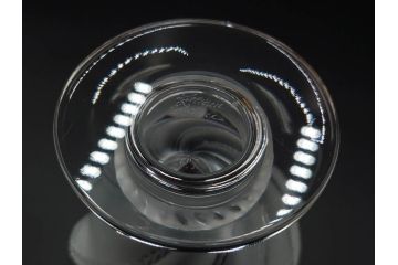 フランス　LALIQUE(ラリック)　エルムノンヴィル(ERMENOVILLE)　高さ 約15cm　光を柔らかく反射し空間に洗練された雰囲気を演出するフラワーベース　(R-084629)