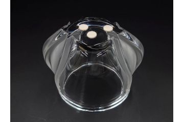 フランス　LALIQUE(ラリック)　チューリップ(TULIPES)　花びらを思わせる優雅な曲線が美しいフラワーベース　(R-084630)