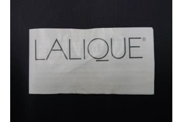フランス　LALIQUE(ラリック)　チューリップ(TULIPES)　花びらを思わせる優雅な曲線が美しいフラワーベース　(R-084630)