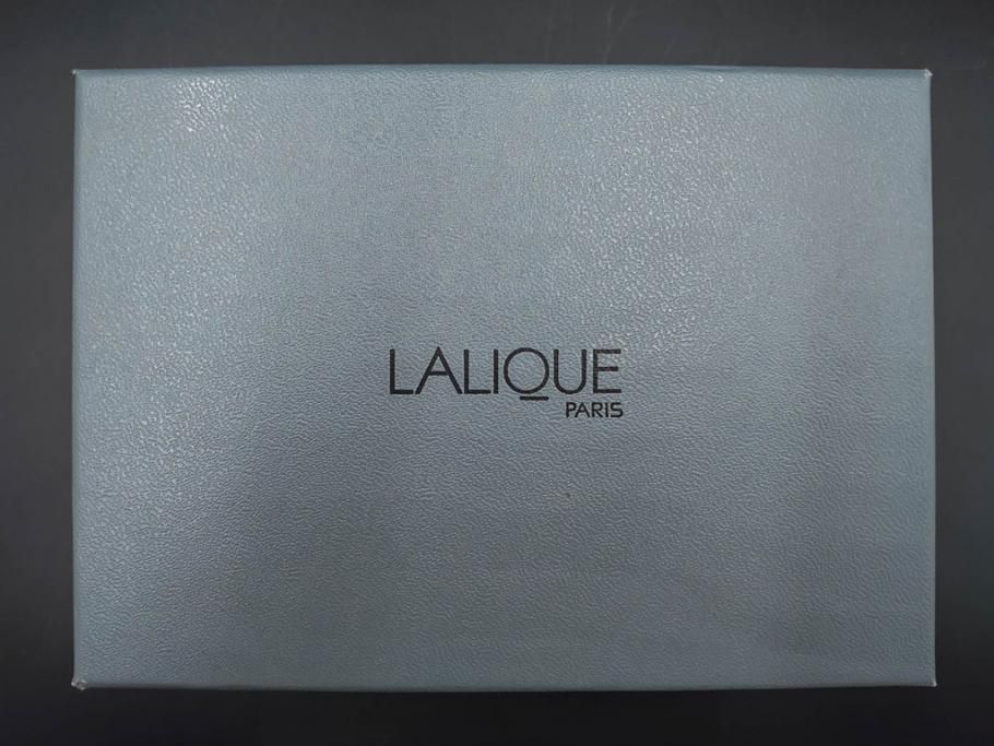 フランス　LALIQUE(ラリック)　チューリップ(TULIPES)　花びらを思わせる優雅な曲線が美しいフラワーベース　(R-084630)