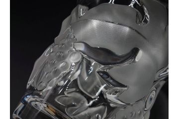 フランス　LALIQUE(ラリック)　ソミュール(SAUMUR)　高さ 約14cm　上品な雰囲気漂うフラワーベース　(R-084631)