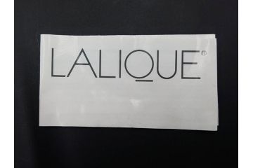 フランス　LALIQUE(ラリック)　ソミュール(SAUMUR)　高さ 約14cm　上品な雰囲気漂うフラワーベース　(R-084631)