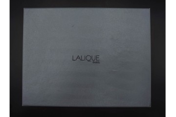 フランス　LALIQUE(ラリック)　ヘデラ(HEDERA)　高さ 約18cm　気品を感じるフラワーベース　(R-084632)