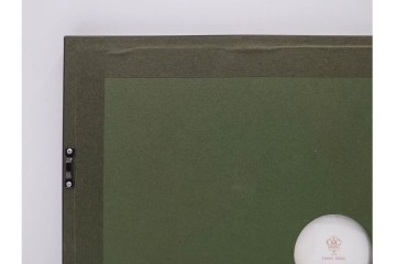 大倉陶園(OKURA、OAC)　「ファーストキス」　49/50　空間に温かみを添える陶板画　(R-084633)