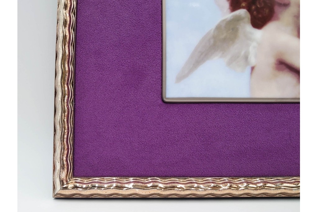 大倉陶園(OKURA、OAC)　「ファーストキス」　49/50　空間に温かみを添える陶板画　(R-084633)