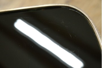 イギリスヴィンテージ　老舗家具ブランド　ピルキントン(PILKINGTON)　大きな車輪が印象的でクラシカルな雰囲気漂うキッチンカート　(R-084641)