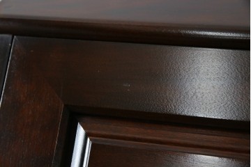 中古　超美品　松本民芸家具　H型　ボールフットがクラシカルな雰囲気を高めるライティングビューロー　定価約42万円　(R-084646)