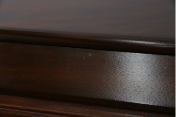 中古　超美品　松本民芸家具　H型　ボールフットがクラシカルな雰囲気を高めるライティングビューロー　定価約42万円　(R-084646)