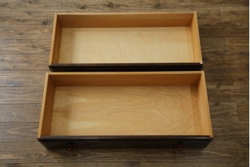 中古　超美品　松本民芸家具　H型　ボールフットがクラシカルな雰囲気を高めるライティングビューロー　定価約42万円　(R-084646)