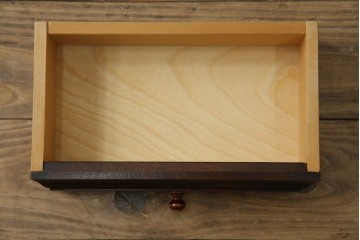 中古　超美品　松本民芸家具　H型　ボールフットがクラシカルな雰囲気を高めるライティングビューロー　定価約42万円　(R-084646)