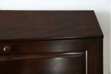 中古　超美品　松本民芸家具　H型　ボールフットがクラシカルな雰囲気を高めるライティングビューロー　定価約42万円　(R-084646)