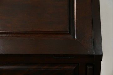 中古　超美品　松本民芸家具　H型　ボールフットがクラシカルな雰囲気を高めるライティングビューロー　定価約42万円　(R-084646)