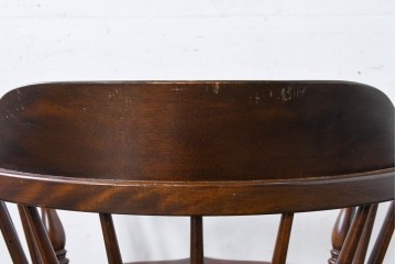 中古　美品　松本民芸家具　#91型　落ち着きのある大人カフェ風インテリアが叶うキャプテンチェア　定価約13万円相当　(R-084647)