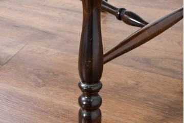 中古　美品　松本民芸家具　#91型　落ち着きのある大人カフェ風インテリアが叶うキャプテンチェア　定価約13万円相当　(R-084647)