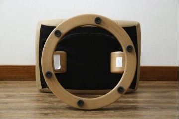 中古　ノルウェー製　EKORNES(エコーネス)　Sサイズ　コンサルシリーズ　クラシック　本革(レザー)　高級感漂う佇まいが魅力のオットマン付きストレスレスチェア　(R-084649)