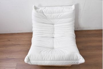 中古　極美品　2024年購入　Ligne roset(リーン・ロゼ)　ROSETTOGO(ロゼトーゴ)　DENDEN(デンデン)　50周年　保証書付き　洗練されたモダンデザインが目を引く1人掛けソファ(50th、一人掛けソファ、1Pソファ、椅子、イス)(R-084650)