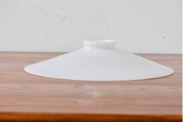 《引っ掛けシーリング式ペンダントライト加工費込み》　和製アンティーク　シンプルなフォルムで使いやすい平笠照明(天井照明、吊り下げ照明、ペンダントライト、シェード、電笠)(R-084657)
