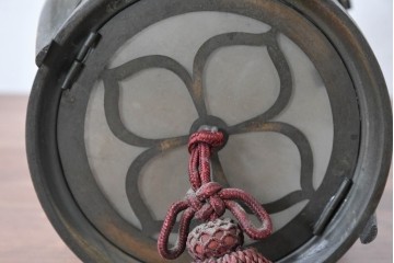 《引っ掛けシーリング式ペンダントライト加工費込み》　和製アンティーク　和の趣あふれる吊り下げ照明(ペンダントライト)　(R-084658)