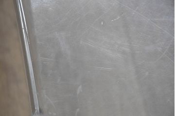 中古　イタリア　カルテル(Kartell)　ビクトリアゴースト(VICTORIA GHOST)　幾何学的なデザインが目を引くチェア2脚セット(ダイニングチェア、椅子、イス、バラ売り可能)(定価2脚で約10万円)(R-084664)