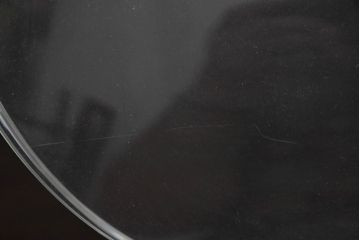 中古　イタリア　カルテル(Kartell)　ビクトリアゴースト(VICTORIA GHOST)　幾何学的なデザインが目を引くチェア2脚セット(ダイニングチェア、椅子、イス、バラ売り可能)(定価2脚で約10万円)(R-084664)