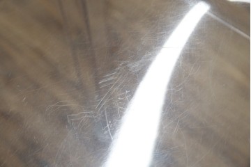 中古　イタリア　カルテル(Kartell)　ビクトリアゴースト(VICTORIA GHOST)　幾何学的なデザインが目を引くチェア2脚セット(ダイニングチェア、椅子、イス、バラ売り可能)(定価2脚で約10万円)(R-084664)