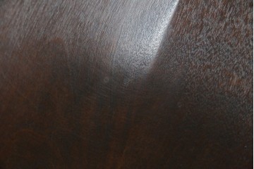 中古　美品　松本民芸家具　背貫のデザインが目を引くB型ワイコムチェア　定価約12万円相当　(R-084665)