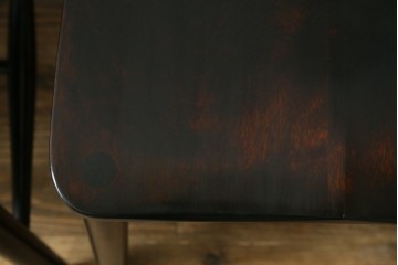 中古　美品　松本民芸家具　背もたれの曲線とスポークの美しさが魅力の#220F型チェア4脚セット　定価(4脚合計)約48万円　(R-084666)