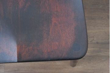 中古　美品　松本民芸家具　背もたれの曲線とスポークの美しさが魅力の#220F型チェア4脚　セット定価約48万円相当　(R-084666)