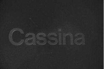 中古　美品　Cassina(カッシーナ)　412　CAB(キャブ)　MARIO BELLINI(マリオベリーニ)　シックでラグジュアリーな雰囲気を高めるアームレスチェア4脚セット(キャブチェア、ダイニングチェア、椅子、イス、バラ売り可能)(定価約120万円)(R-084667)