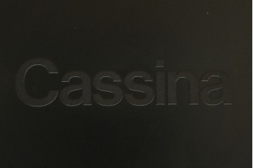 中古　美品　Cassina(カッシーナ)　412　CAB(キャブ)　MARIO BELLINI(マリオベリーニ)　シックでラグジュアリーな雰囲気を高めるアームレスチェア4脚　セット定価約120万円相当　(R-084667)