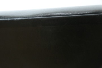 和製ヴィンテージ　オールドカリモク　カリモク家具(karimoku)　合皮製　Kチェア 1シーター 2脚セット(R-084668)