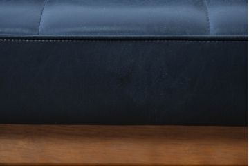 和製ビンテージ　美品　オールドカリモク　カリモク家具(karimoku)　合皮　上質なモダン空間を演出するKチェア2脚セット(1シーター、1人掛け、一人掛け、アームチェア、椅子、イス、ヴィンテージ、バラ売り可能)(R-084668)