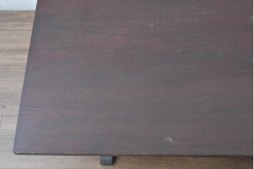 中古　松本民芸家具　ナラ材　#10型　上質な大人の空間づくりにぴったりな折りたたみ座卓　定価約18万円相当　(R-084669)