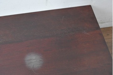 中古　松本民芸家具　ナラ材　#10型　上質な大人の空間づくりにぴったりな折りたたみ座卓　定価約18万円相当　(R-084669)