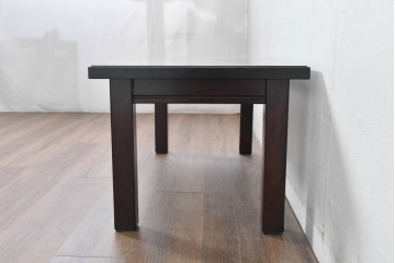 中古　美品　松本民芸家具　特注品　すっきりとした直線的なデザインが魅力のセンターテーブル　(R-084673)