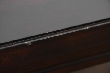 中古　美品　松本民芸家具　特注品　すっきりとした直線的なデザインが魅力のセンターテーブル　(R-084673)