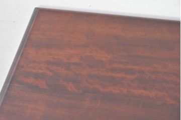 中古　美品!!　松本民芸家具　T型片袖机　美しい木目とクラシカルな佇まいが魅力的なデスク　定価約42万円相当　(R-084676)