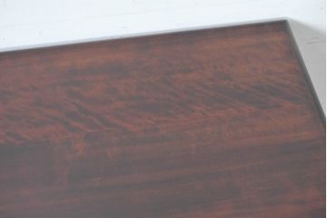 中古　美品!!　松本民芸家具　T型片袖机　美しい木目とクラシカルな佇まいが魅力的なデスク　定価約42万円相当　(R-084676)