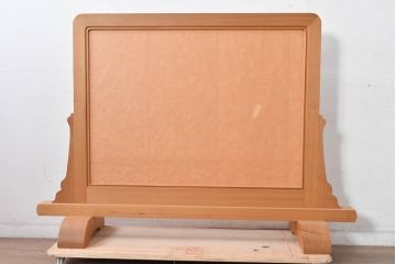 和製ビンテージ　希少‼　工芸品　名工 大橋利一作　職人技が光る!上質な和の空間を演出する組子入り衝立て(衝い立て、つい立て、パーテーション、間仕切り、ヴィンテージ)(R-084678)