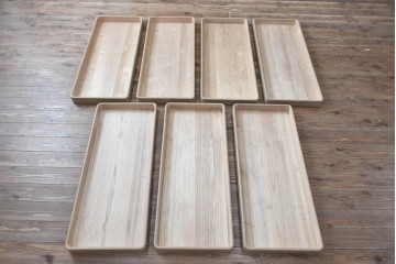 中古　伝統工芸士　田澤謙介作　引き手金具の繊細な意匠が目を惹く加茂総桐箪笥　(R-084683)