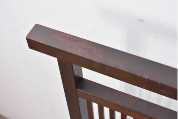 中古　美品　松本民芸家具　和の趣溢れる佇まいが魅力のC型衝立て(つい立て、衝い立て、パーテーション、間仕切り)(定価約18万円)(R-084686)