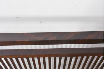 中古　美品　松本民芸家具　和の趣溢れる佇まいが魅力のC型衝立て(つい立て、衝い立て、パーテーション、間仕切り)(定価約18万円)(R-084686)
