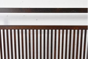 中古　美品　松本民芸家具　和の趣溢れる佇まいが魅力のC型衝立て(つい立て、衝い立て、パーテーション、間仕切り)(定価約18万円)(R-084686)
